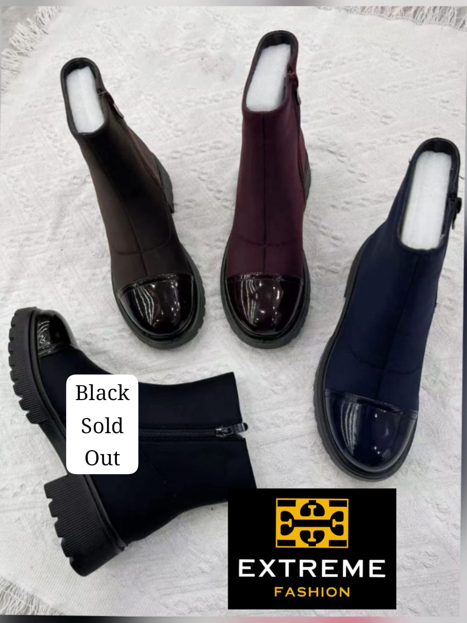 ANKLE BOOTS COLOURS AS SHOWN