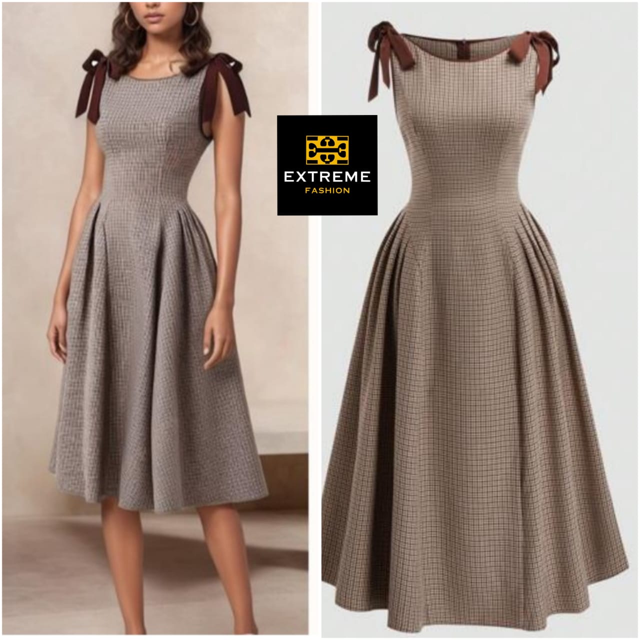 sleeveless elegent dress