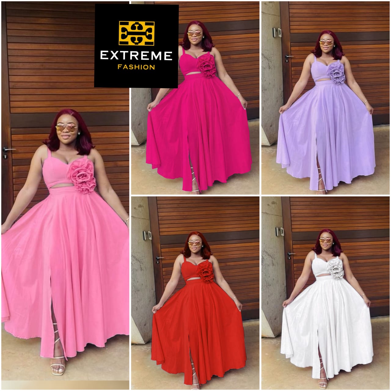 elegent maxi 2pc set