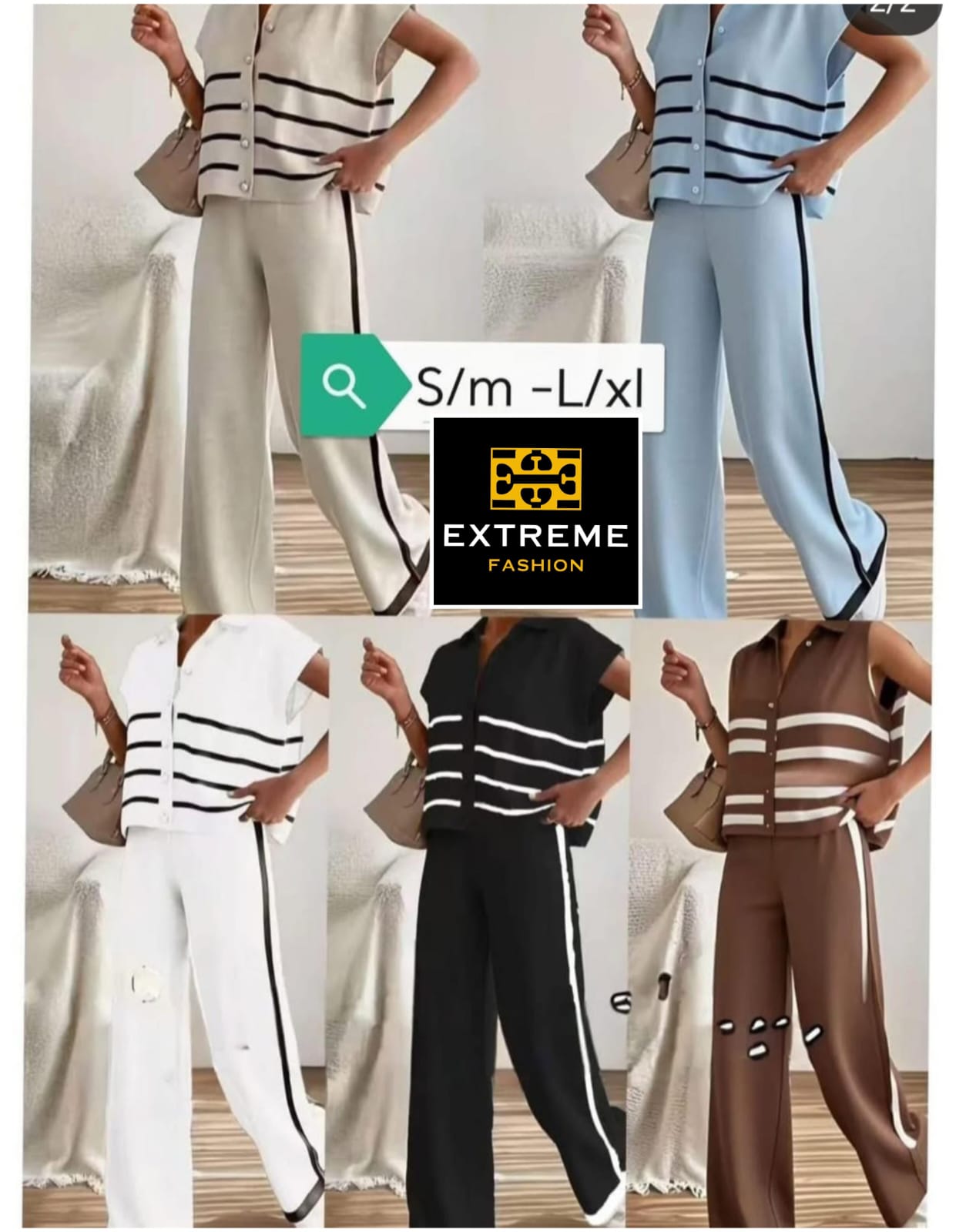 knitted winter 2pc set