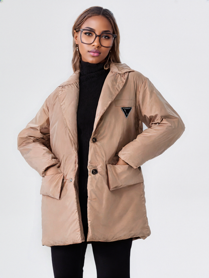 Oversize Quilted Puffer Coat