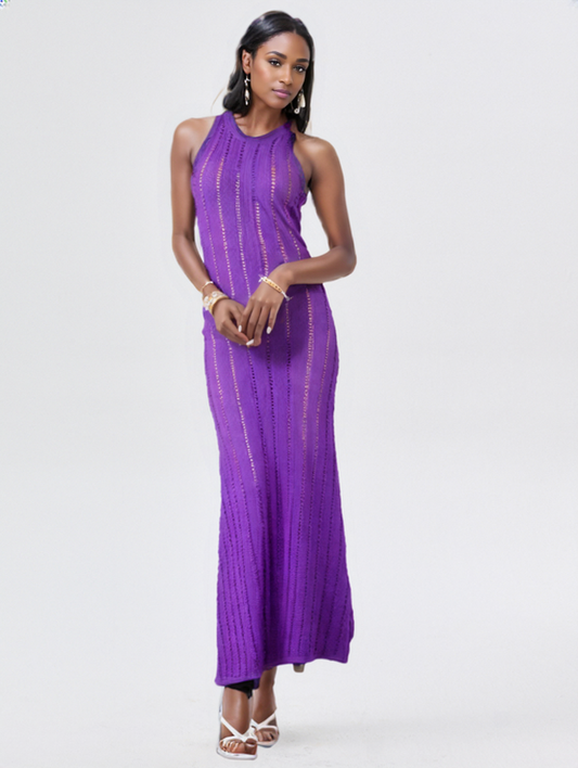 Translucent Maxi Dress