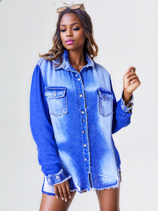 Denim Shirt Jacket.