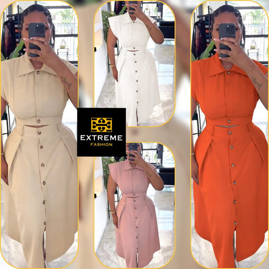 sleeveless 2pc set