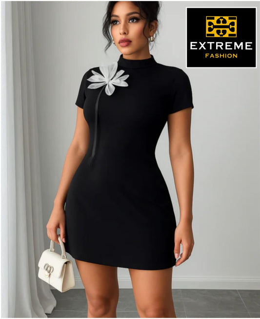 mini elegent black dress