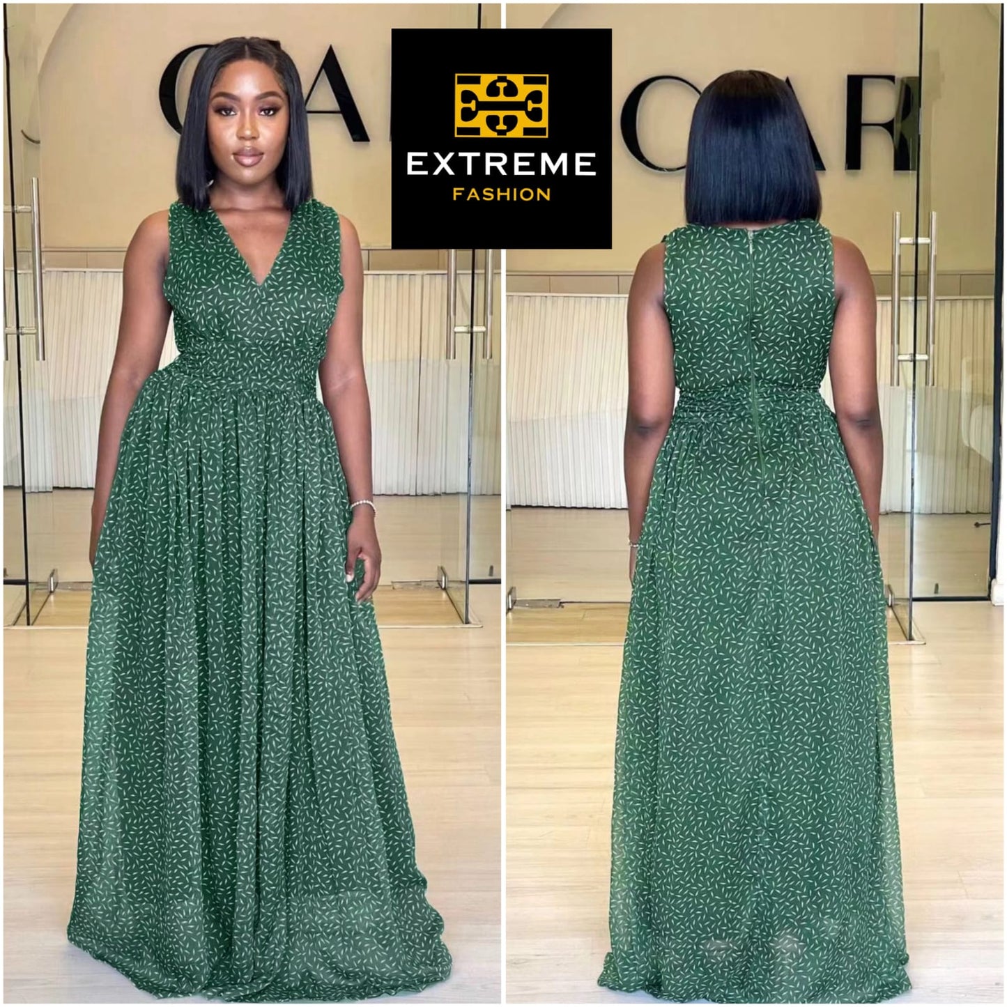 sleeveless maxi dress